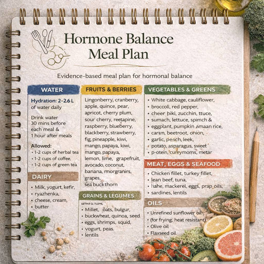 Hormone Balance Meal Plan (30 Days)